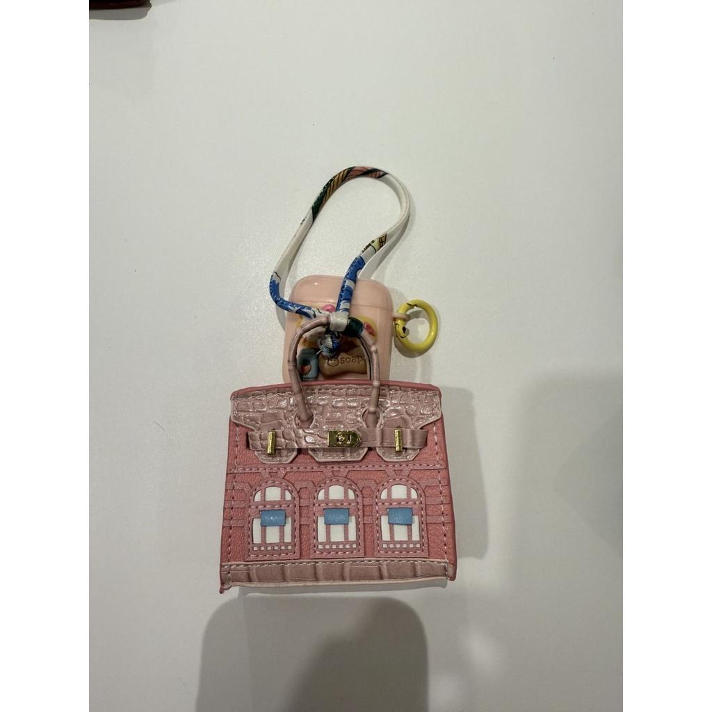 Mini Platinum House Pendant Cute Live Blind Box Pairing Pendant Car Key Pendant Headphone Bag Coin Purse