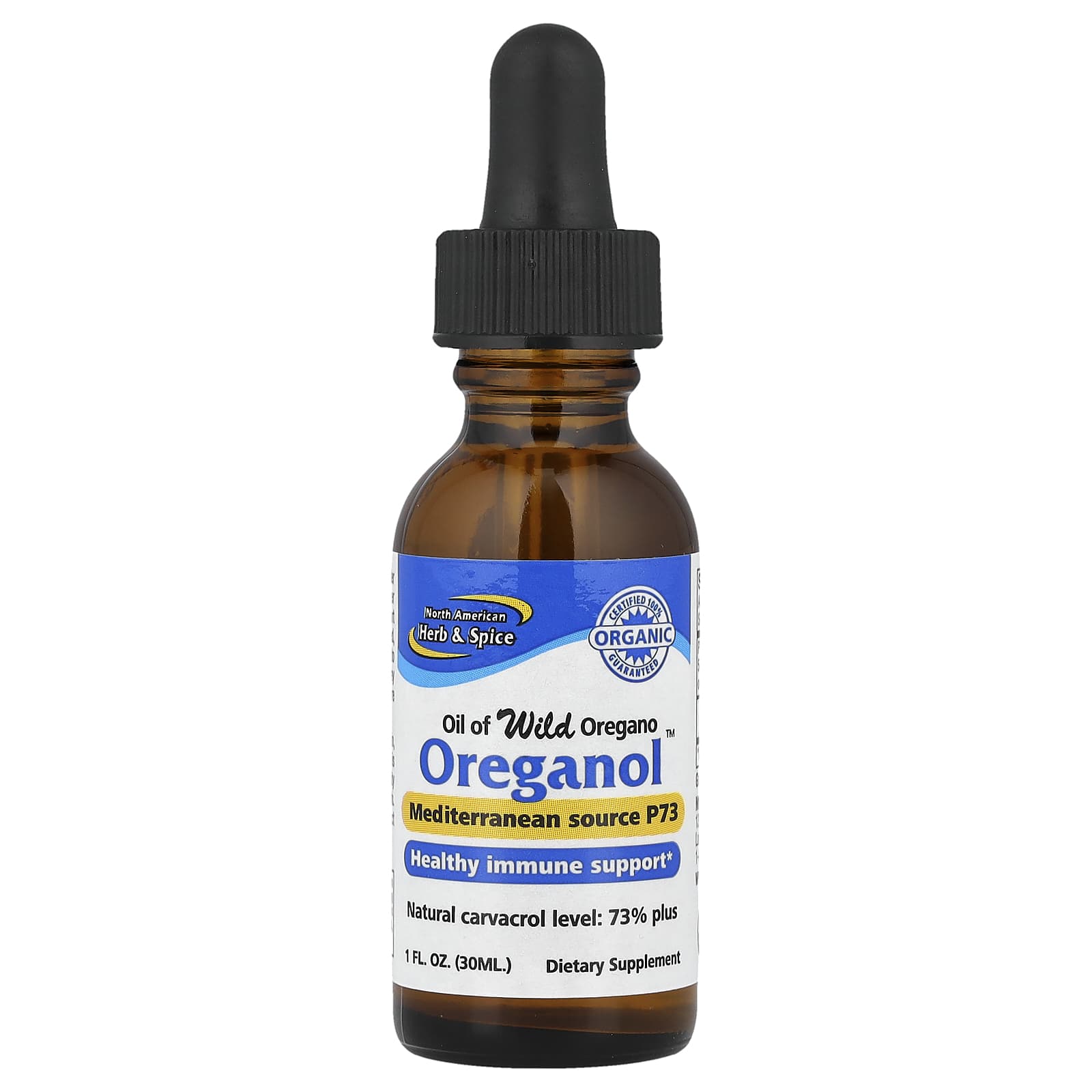 

North American Herb & Spice, Wild Oreganol, Oil of Oregano, 30 Ml (1 Fl Oz)