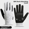 1Pair Men Summer Cycling Gloves Thin Lightweight Non-Slip Wear-Resistant Touchscreen Hiking Fishing Outdoor Sports Unisex