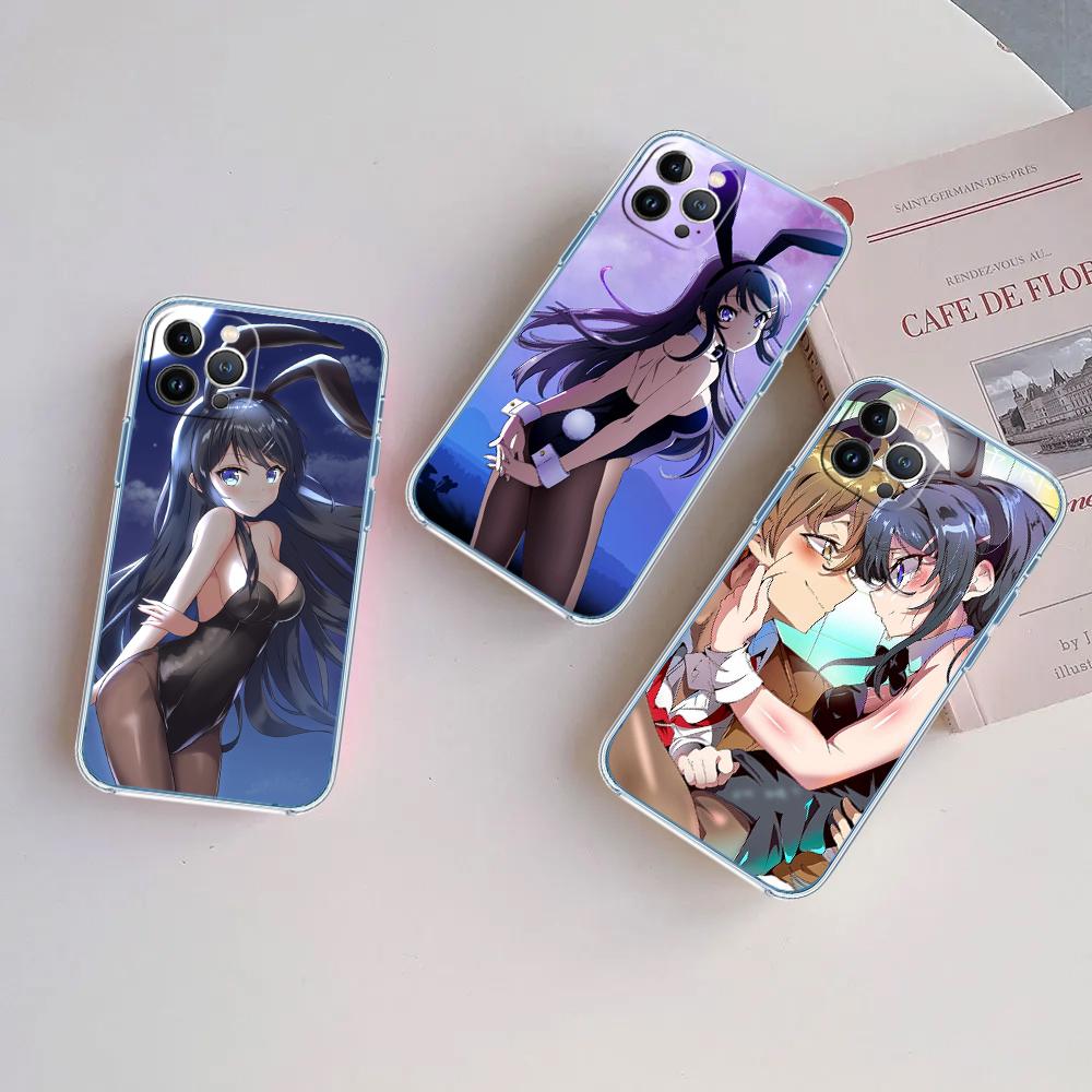 PP12 Bunny Cute Girl Anime Phone Case for Motorola Moto Edge 20 30 40 50 S30 Fusion Ultra Pro Neo Lite + G200 G23