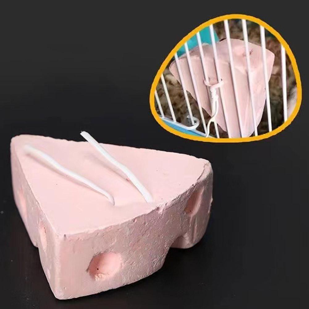Natural Mineral Teeth Molar Stone Guinea Pig Hamster Rabbit Teeth Grinding Stone Small Pet Dental Care Chew Toys Pet Dental Care