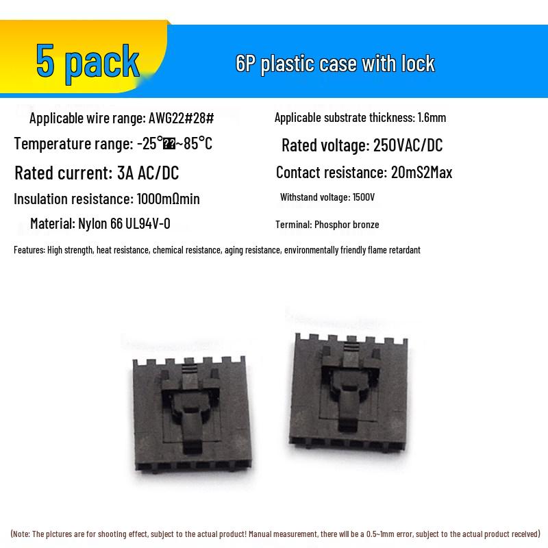 2.54 Lockable DuPont Connector: 2P & 3/4/10P Straight/Bent Pin Header MX2.54 Socket