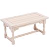 1:12 Mini Holz Garten Esszimmer Tisch Möbel Modell für Puppenhaus