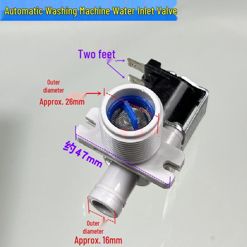 Valvola di ingresso acqua lavatrice automatica FCD-270A FCD180 Valvola di scarico a solenoide