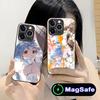 Usada Pekora Anime Phone Case for iPhone 16 15 14 13 12 11 Pro Max Plus Mini MagSafe Glass Colour Protective Smartphone Luxury
