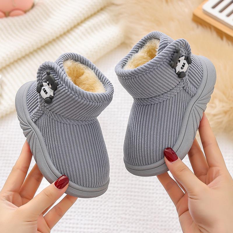 Winter Cotton Shoes for Boys & Girls - Cold-Proof, Breathable Toddler & Infant Princess Style