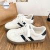 Spring 2025 Retro German Kitten Design Women's Casual Training Shoes – Campus Style Little White Sneakers