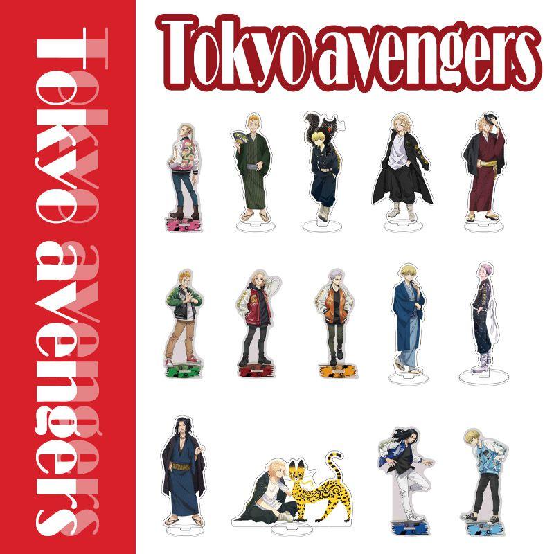 Anime Tokyo Revengers Figure Cosplay Acrylic Stands Manjiro Ken Takemichi Hinata