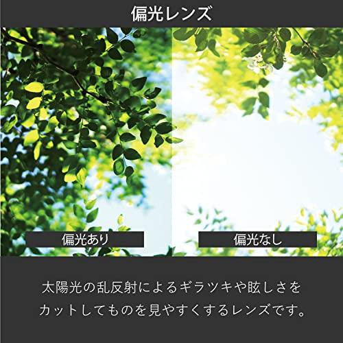 Swans Clip-On Sports Sunglasses CP30-0070_PROSK, Made in Japan, Polarized Lenses, Flip-Up Style, Attaches to Glasses