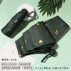 Women's Folding Umbrella for Both Sunny and Rainy Weather, with Heart Print, Fully Automatic, Thickened, Sun Protection, Uv Protection, Sunshade