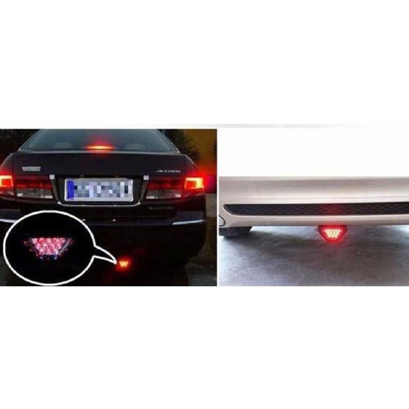 Triangle Brake Light Led Navigation Light Universal Triangle Light Flashing Flash Fit Rear Bumper Anti Rear End Collision Light