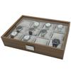 Watch Storage Box Watch Collection Box with 12 Slots Watch Display Case Watch Organizers Suitable for Jewelry Stores