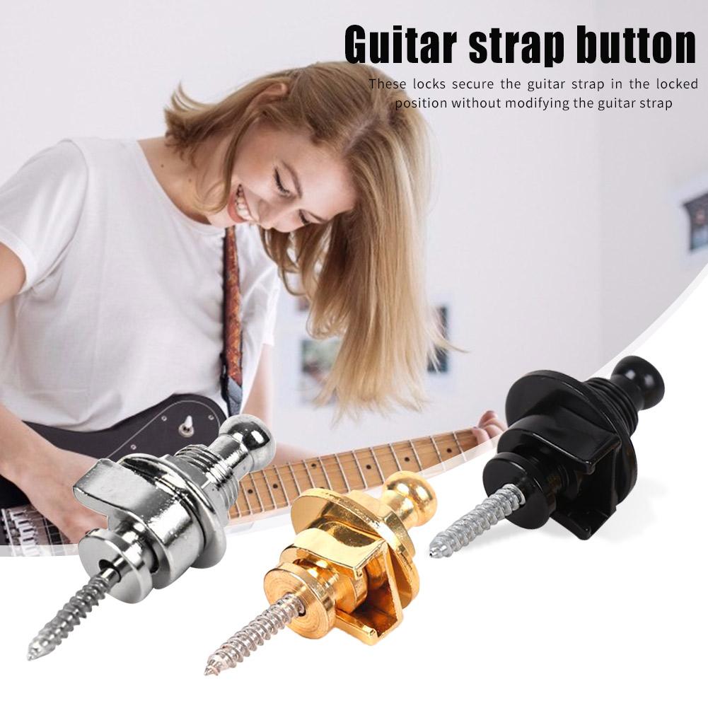 Klucz do paska gitary elektrycznej Blokada paska Antypoślizgowe Zamki do paska Gwoździe Akcesoria do basu