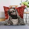 Hip Hop Rapper Lil Wayne Tha Carter Cushion Cover Decorative Pillow Sofa Home Decor Case Pillow Cases