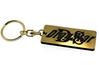 DS Gold and Black Double Ring Acrylic Original Keychain for Drag Star Drag Star Drag Star 1100 Custom Parts A-59-1 250, 400,