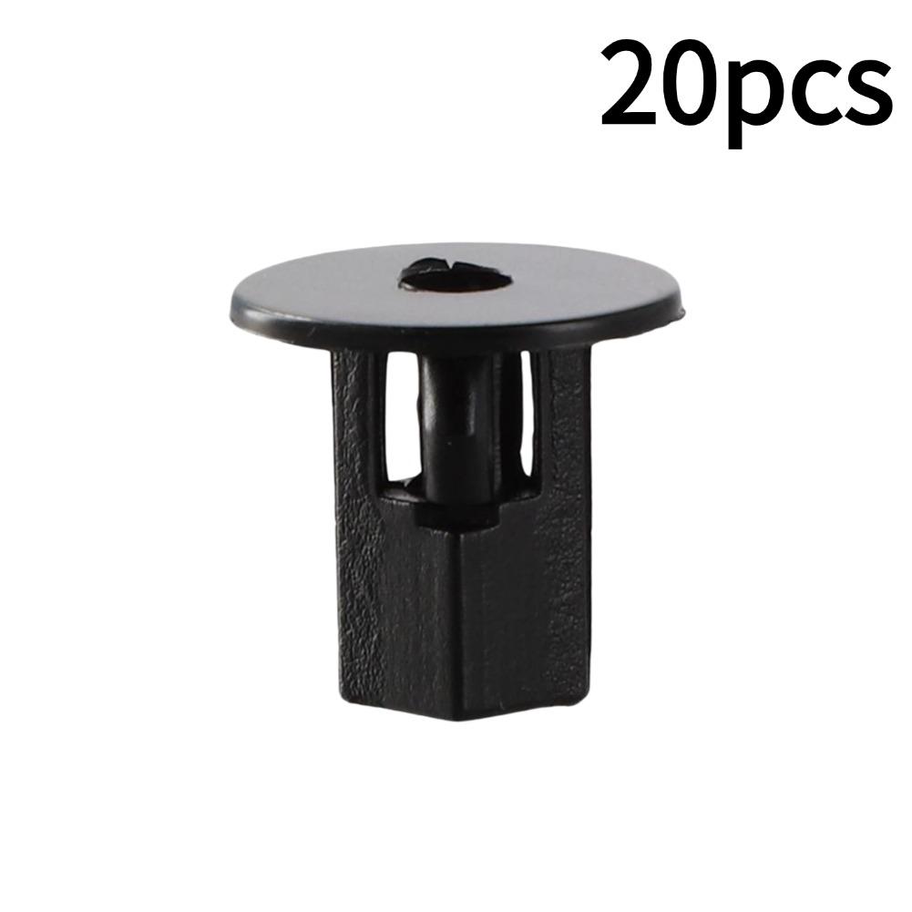 10/20/50/100pcs Plastic Nylon Rivet Fastener Bumper Clip Retainer Screw Fender for Toyota Camry for Tacoma Tundra Car Liner Clip