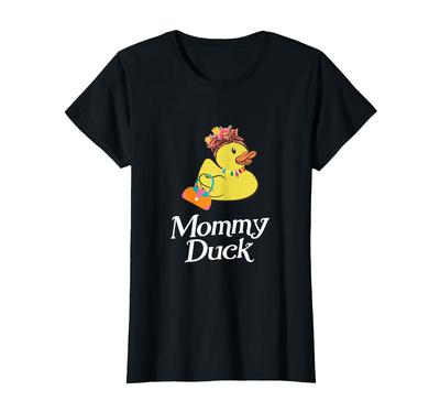 Mama Ente Enten Mutter Gummi Ente T-Shirt