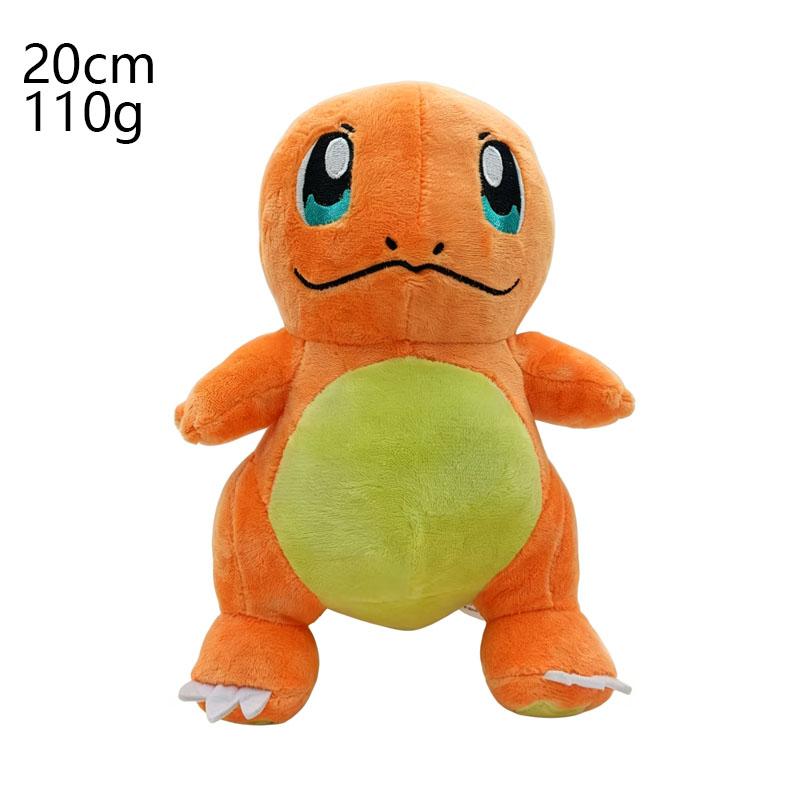 18-25CM Pokemon Pikachu Plush Doll Toy Anime Kawaii Squirtle Charmander Bulbasaur Stuffed Toys Cartoon Children Birthday Gift