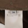 Unused Ebure Made In Japan Wool Tapered Pants 38 Beige Women Used