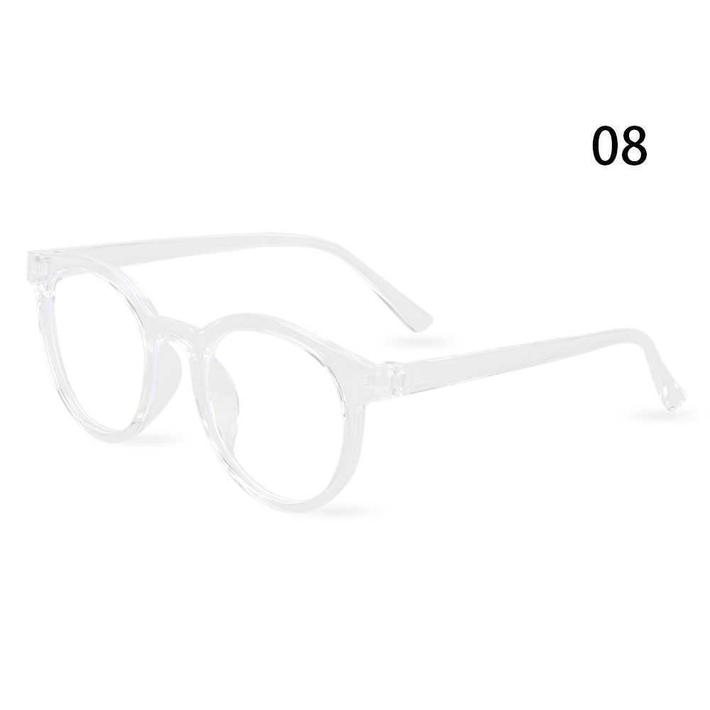 Portable Glasses Protection Online Classes Anti-blue Light Round Eyeglasses Kids Glasses Ultra Light Frame