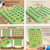 Kids' Multiplayer Memory Flip-Over Chess Puzzle - Animal-Themed Concentration and Observation Game