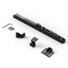 Hole-Free Sliding Barn Door Hardware Kits Soft Close Mechanism Spring Buffer Damper for Sliding Door