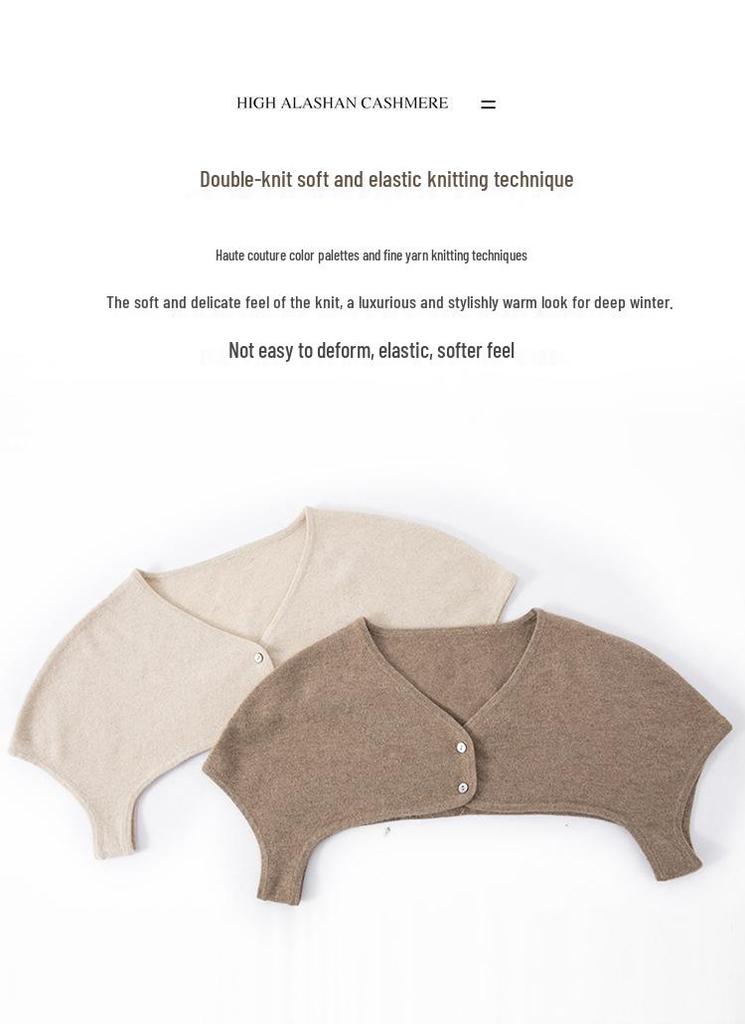 Women's 100% Pure Cashmere Shawl - Autumn/Winter Warmth, Versatile & Fashionable Neck Protection.