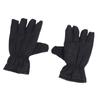 Winter Warm Snowboarding Gloves Thickened Padded Black Color 5 Fingers Cold Weather Gloves