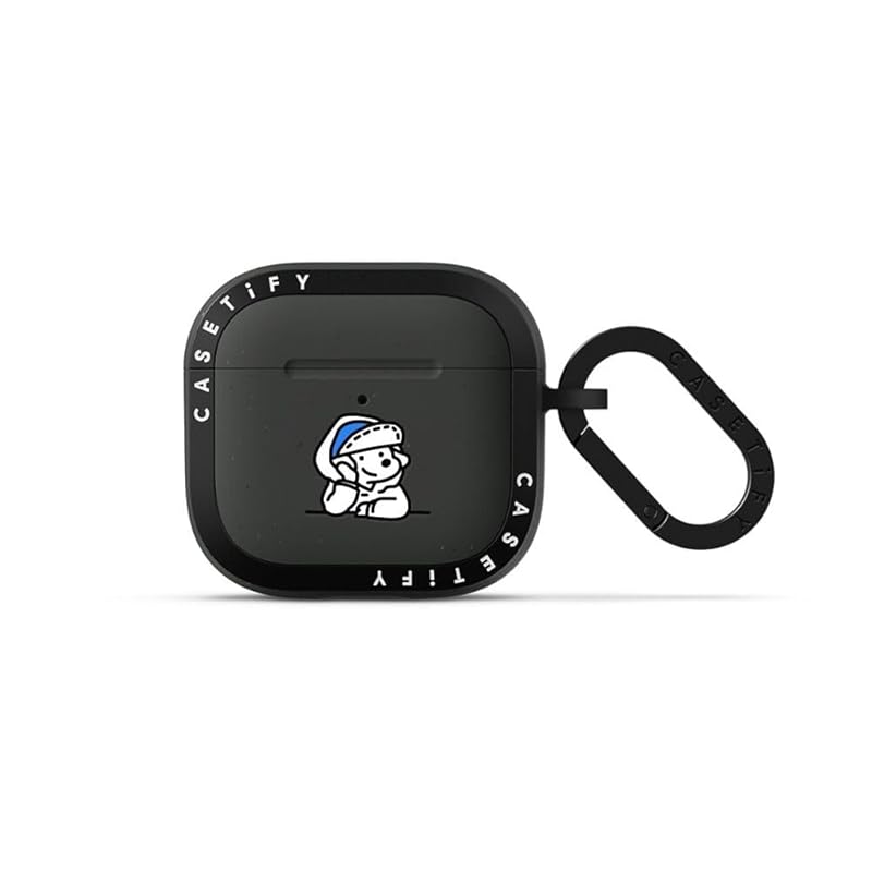 

CASETiFY bounce case AirPods 4 - mini JOHN(3) charcoal