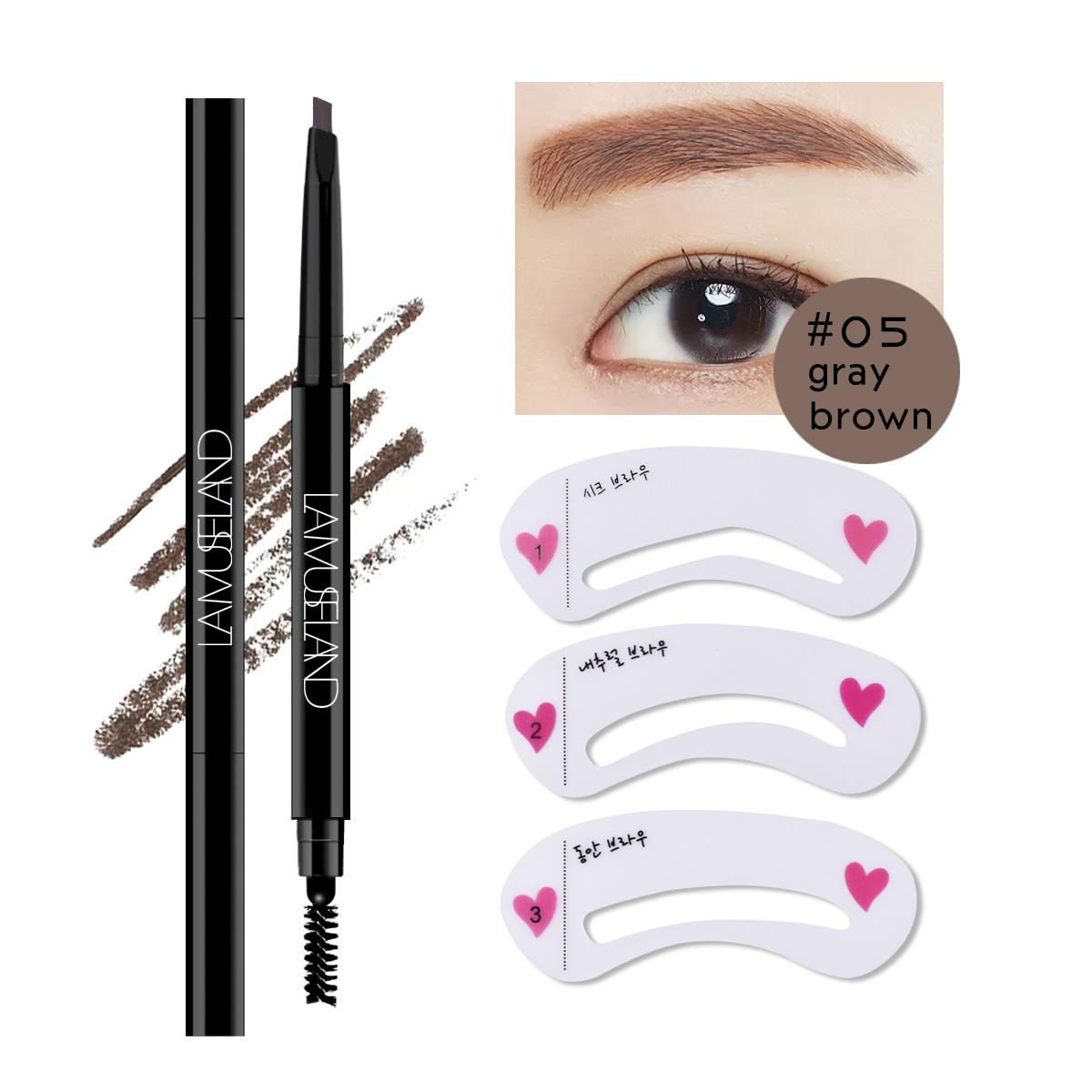 

Довготривалий водостійкий олівець для брів LAMUSELAND 5 кольорів