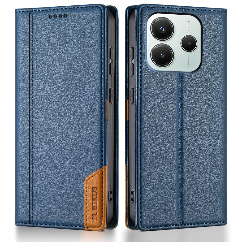 Flip Strong Magnetic Card Holder Wallet Leather Case For Xiaomi Redmi Note 14 Pro Plus 13 12 11 14C RFID Blocking Cover