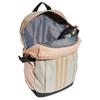 Adidas Power Polyester Backpack Unisex Pink Coral Blend With Warm Sandstone Adidas JC9333