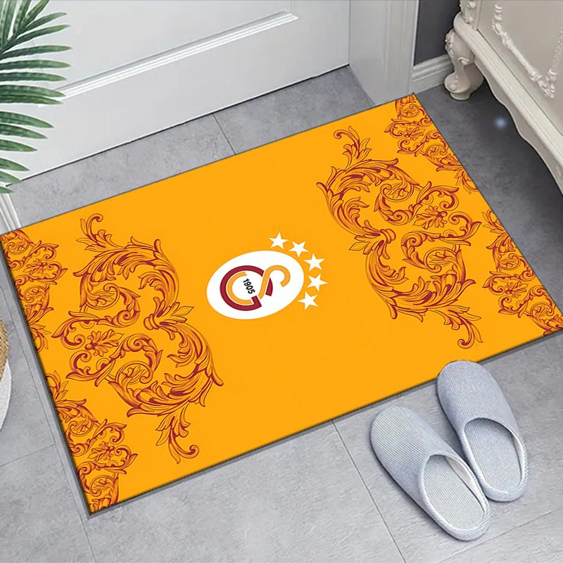 1pc Football Team Design Area Rug - Non-Slip, Soft & Cozy Floor Mat for Living Room, Bedroom, Office - Indoor/Outdoor Decorative Carpet