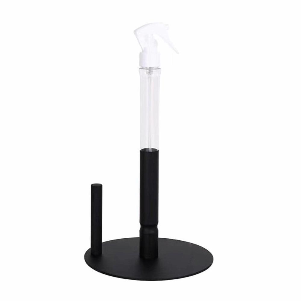 Stainless Steel Standing Spray Paper Towel Holder Paper Towel Stand Holder  Kitchen чёрный