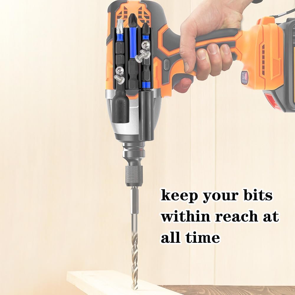 Magnetic Batch-head Holder Magnetic Bit Holder Screwdriver Bits Holder for Milwaukee for Dewalt Impact Drivers Drills