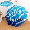 Custom Name Zenit FC Crest Umbrella Folding Umbrella, Automatic Umbrella - 8-Frame for Travel, Casual Lightweight Personalized Gifts
