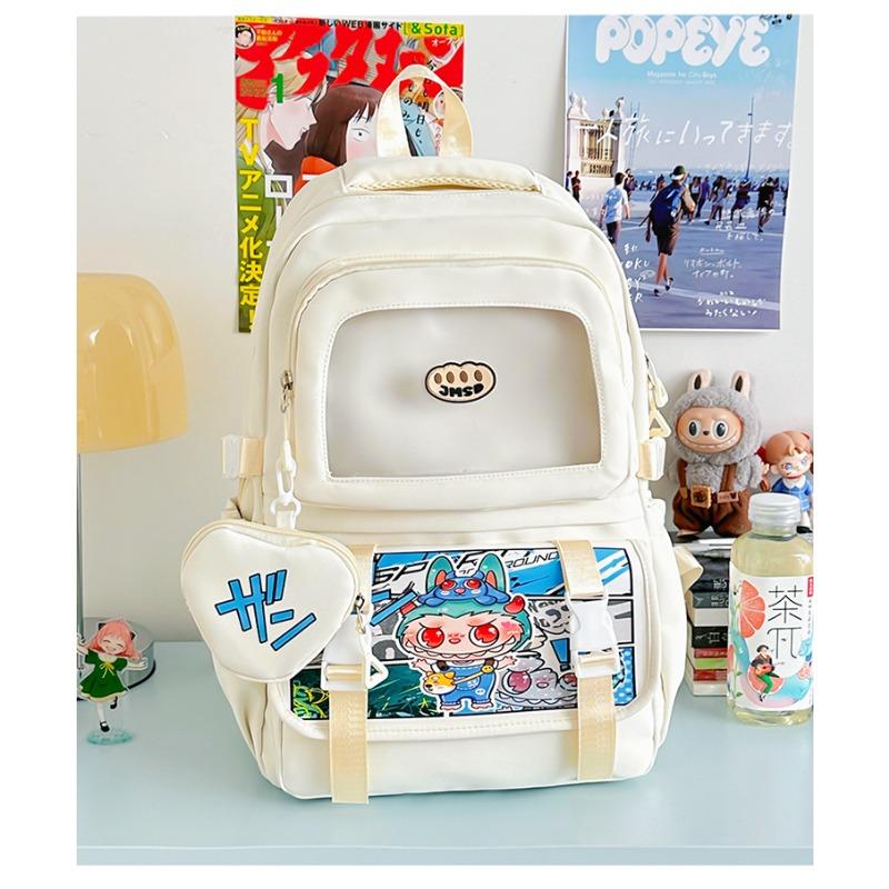 The New Schoolbag Is High-value, Fresh and Sweet, Candy-colored Backpack, Lightweight and Large-capacity Backpack for Junior High School Students.