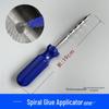 Mushroom Nail Tire Repair & Detection Kit: Spiral Applicator, Inclinometer, Glue Needle