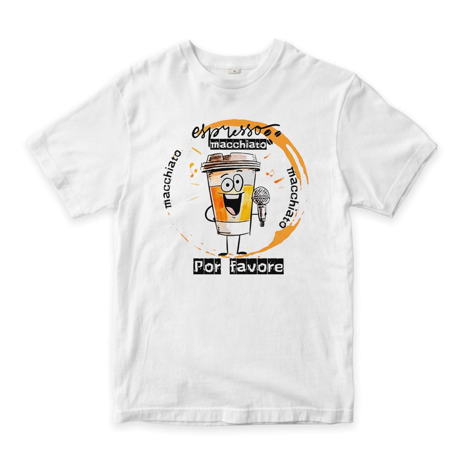 Espresso Macchiato Tommy Cash T-Shirt, Men s Women s Kids Sizes (TMC-752007) S