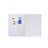 Deli 78930 Transparente Kunststoff-Aktenbox