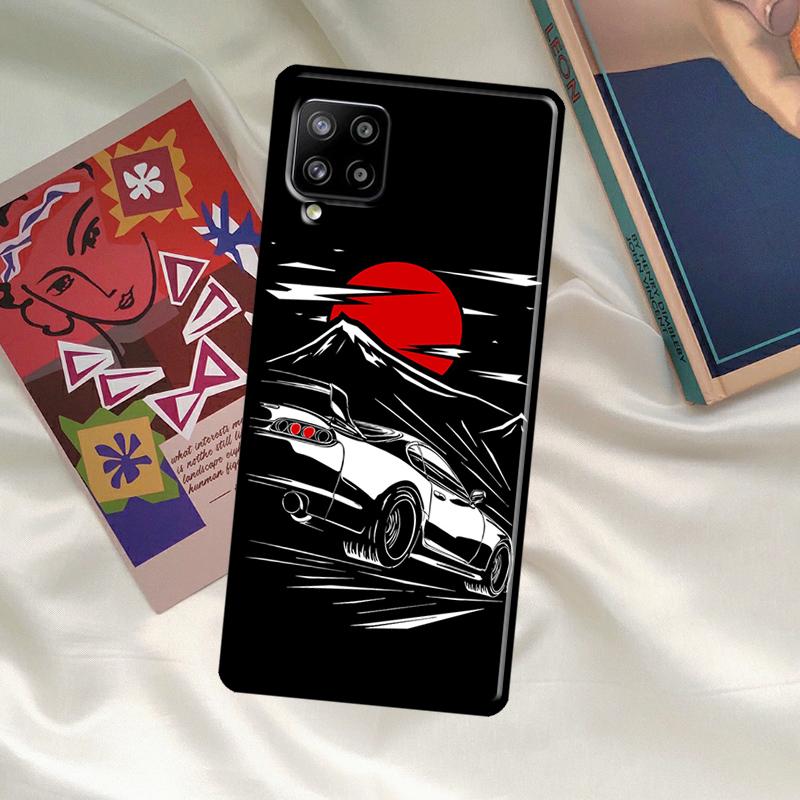 Japan JDM Sports Cars Male Men Case For Samsung Galaxy A56 A36 A06 A13 A53 A32 A12 A22 A52 A35 A26 A16 A55 A15 A54 A34 A14 Samsung A05