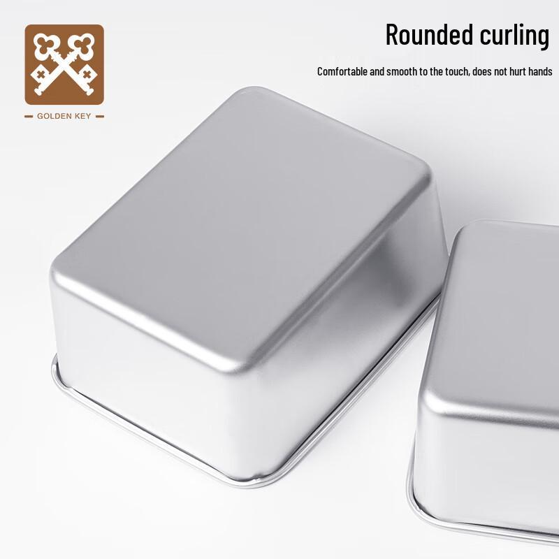 GOLDEN KEY Commercial Stainless Steel Multi-Compartment Seasoning Box with Lid
