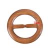 Round Shape Handmade Wooden Crafts Belt Buckle Ring Wood Clothes Accessories