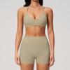 Women's Quick-Dry Strappy Yoga Suit - Breathable, Casual Fitness Sports Set