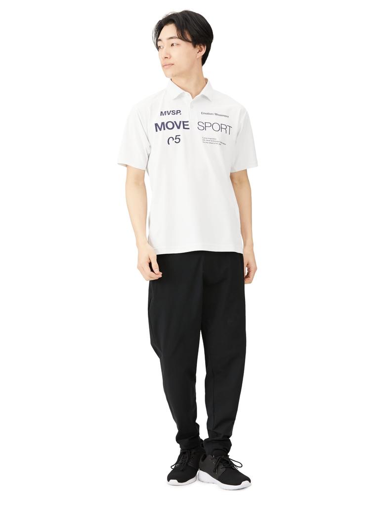 Move Sports Short Sleeve by Descente Limited Edition Model UV Training Size L Men's T-Shirt (DMMVJA74AZ) - - Protection, Sweat-Wicking, Quick-Drying,