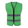 Reflective Multi-Pocket Safety Vest for Traffic, Construction, Cycling, and Sanitation.