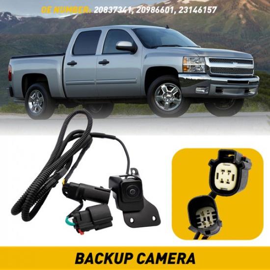 For Chevy Silverado GMC Sierra 2007-14 Rear View Back Up Backup Parking Camera K