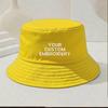 Stylish Light - Colored Summer Fisherman Hats for Women and Men with Decorate Simple Design