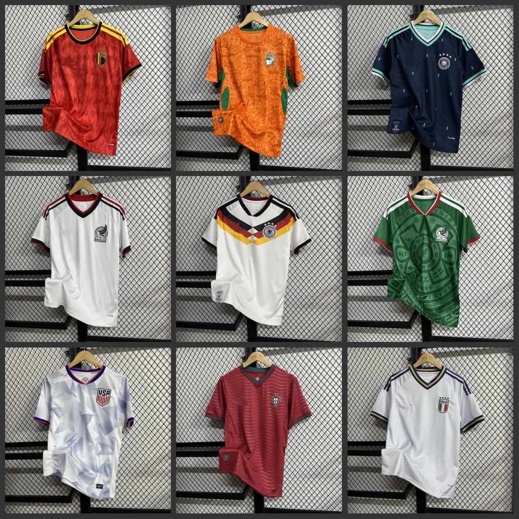 2627 Koszulka Reprezentacji Narodowej Mistrzostw Świata: Brazylia, Francja, Norwegia, Japonia, Argentyna, Niemcy.