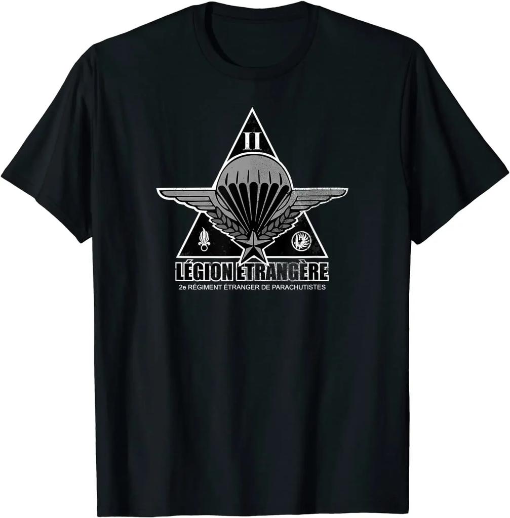 French Legion Etrangère 2 REP Men TShirt Short Sleeve Casual 100 Cotton ONeck Summer Tees